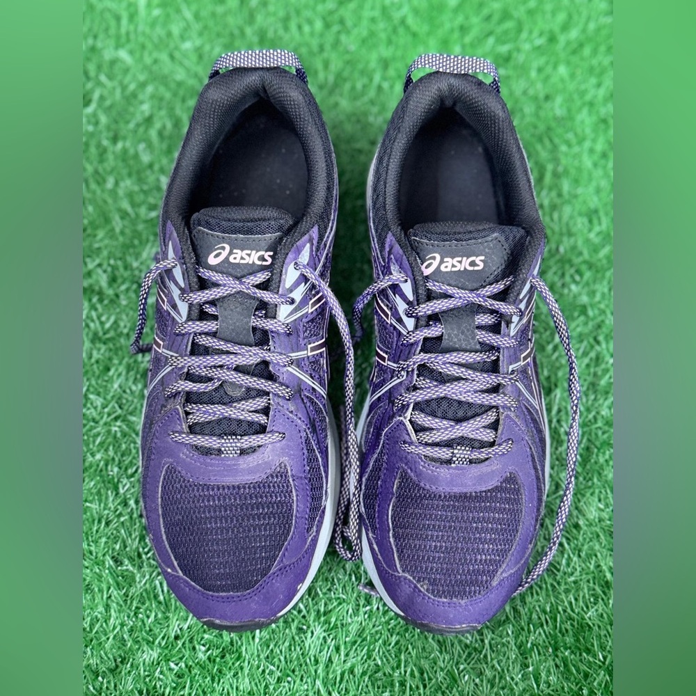 Asics Womens Frequent Trail 1012A022 purple Running Shoes Sneakers Size 9.5